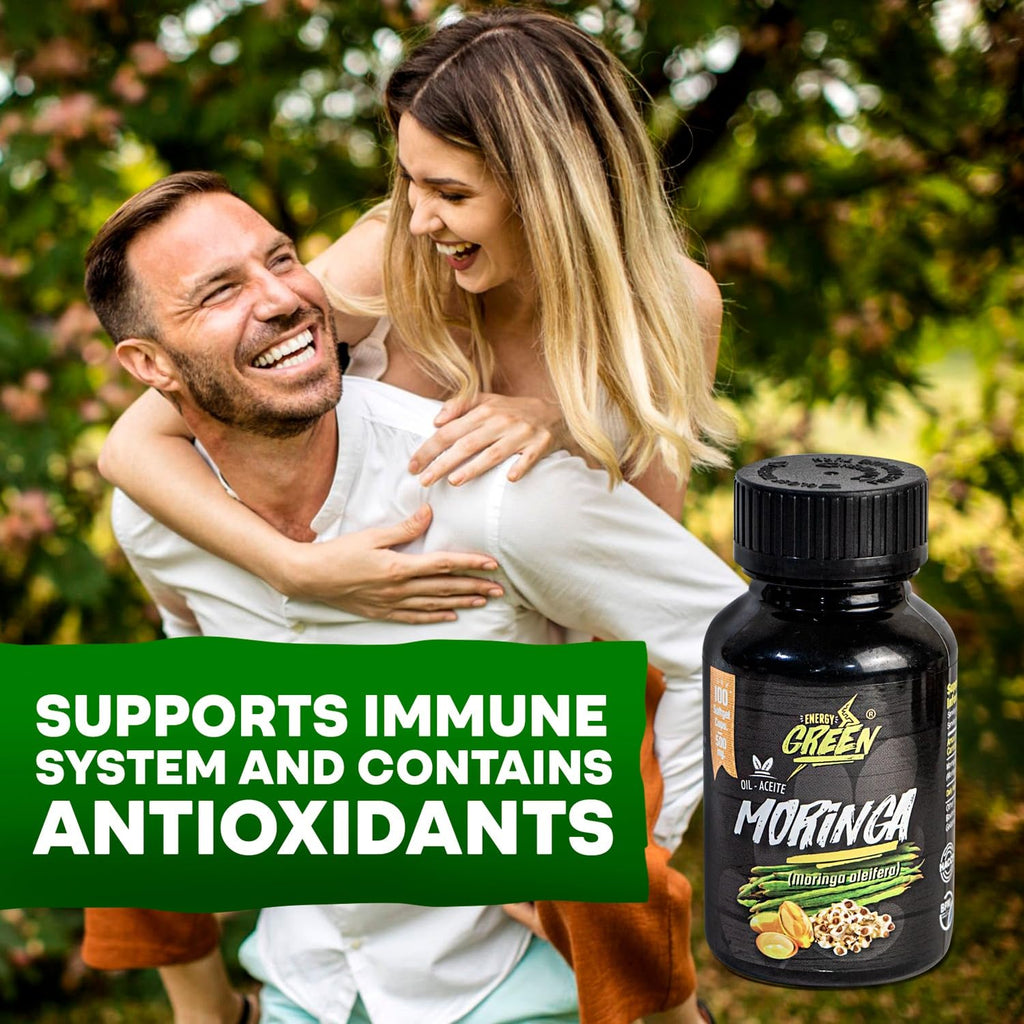 Moringa Seed Oil Softgels, Cold-Pressed, Vegan, 100 Softgels O1843