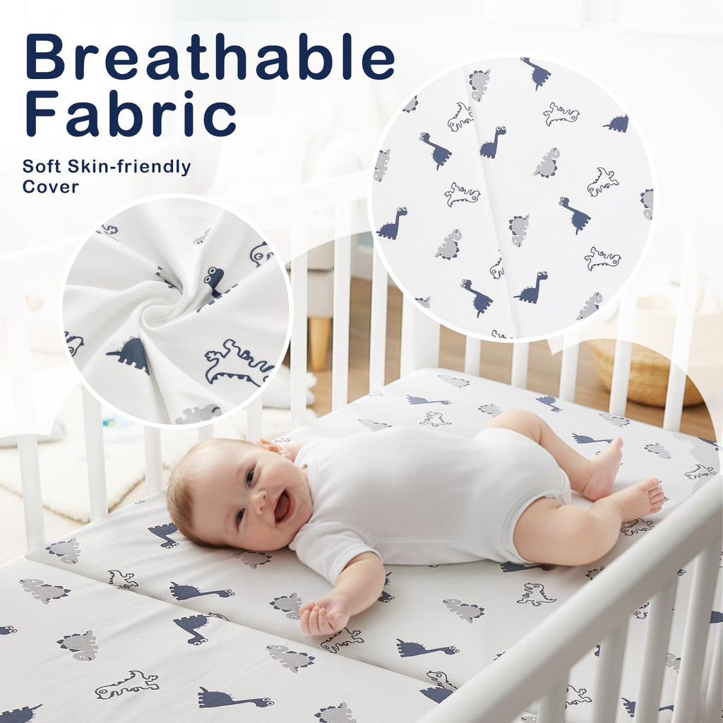 Trifold Pack and Play Mattress 38'' x 26'' x 3'' Memory Foam W4023