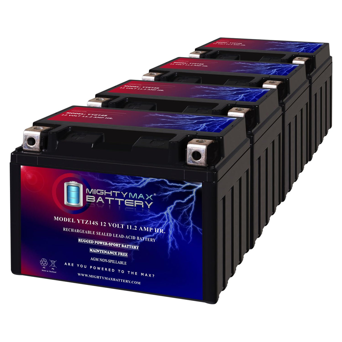 12V 11.2Ah Replacement Battery 4 Pack G9484