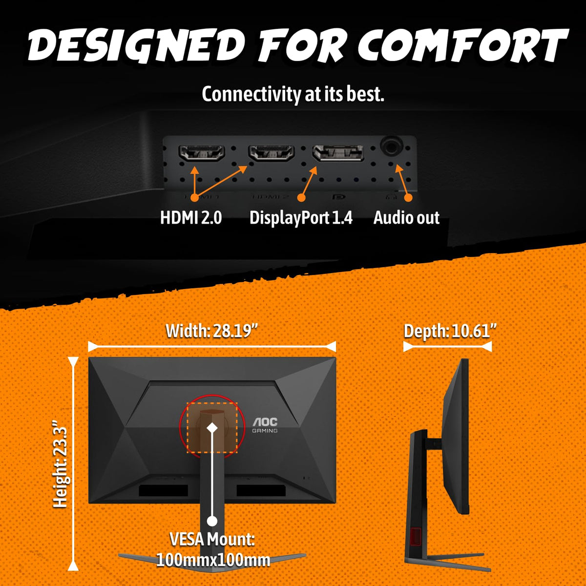 32" 4K IPS Gaming Monitor Q136369
