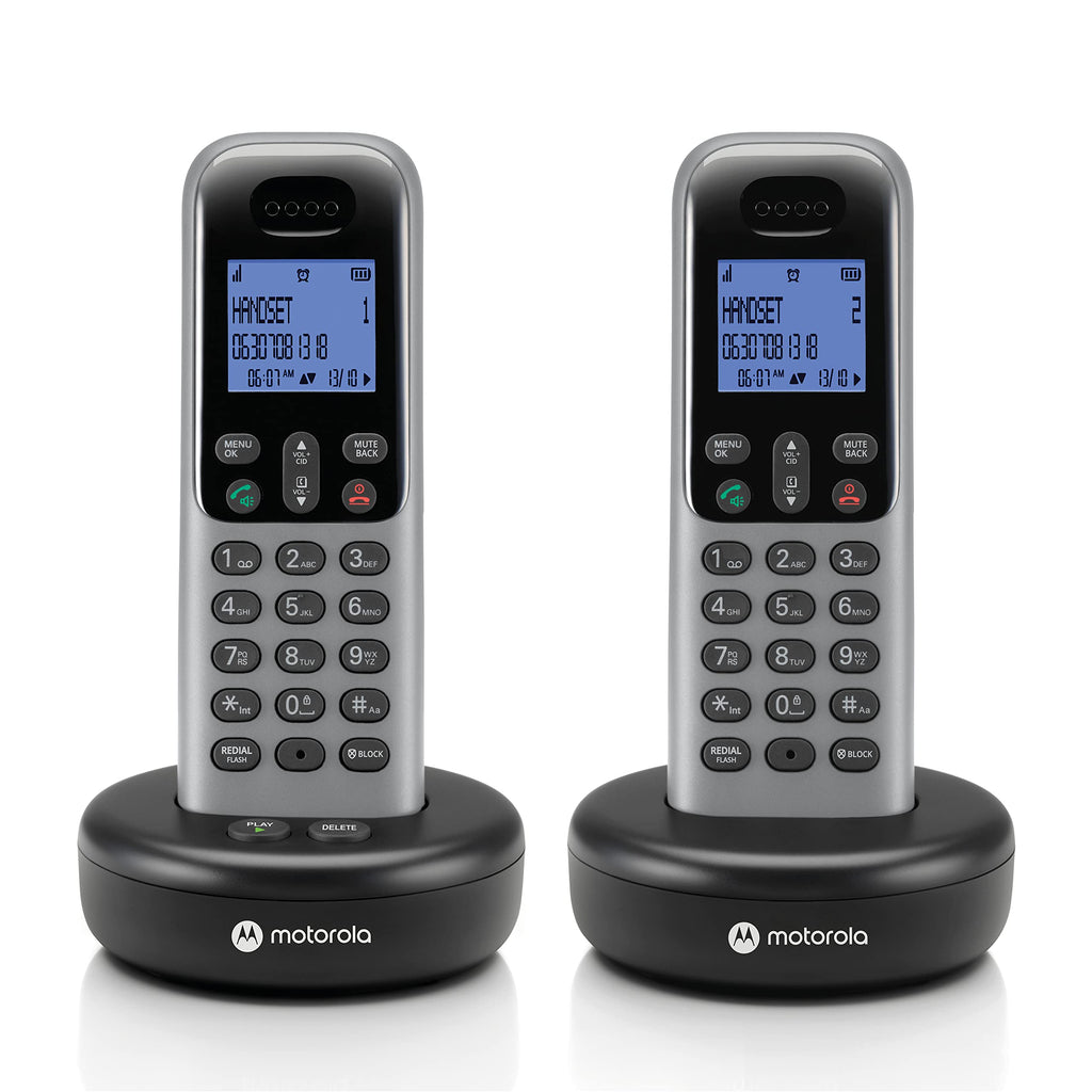 Cordless Phone with Answering Machine, 2 Handsets, Caller ID G577