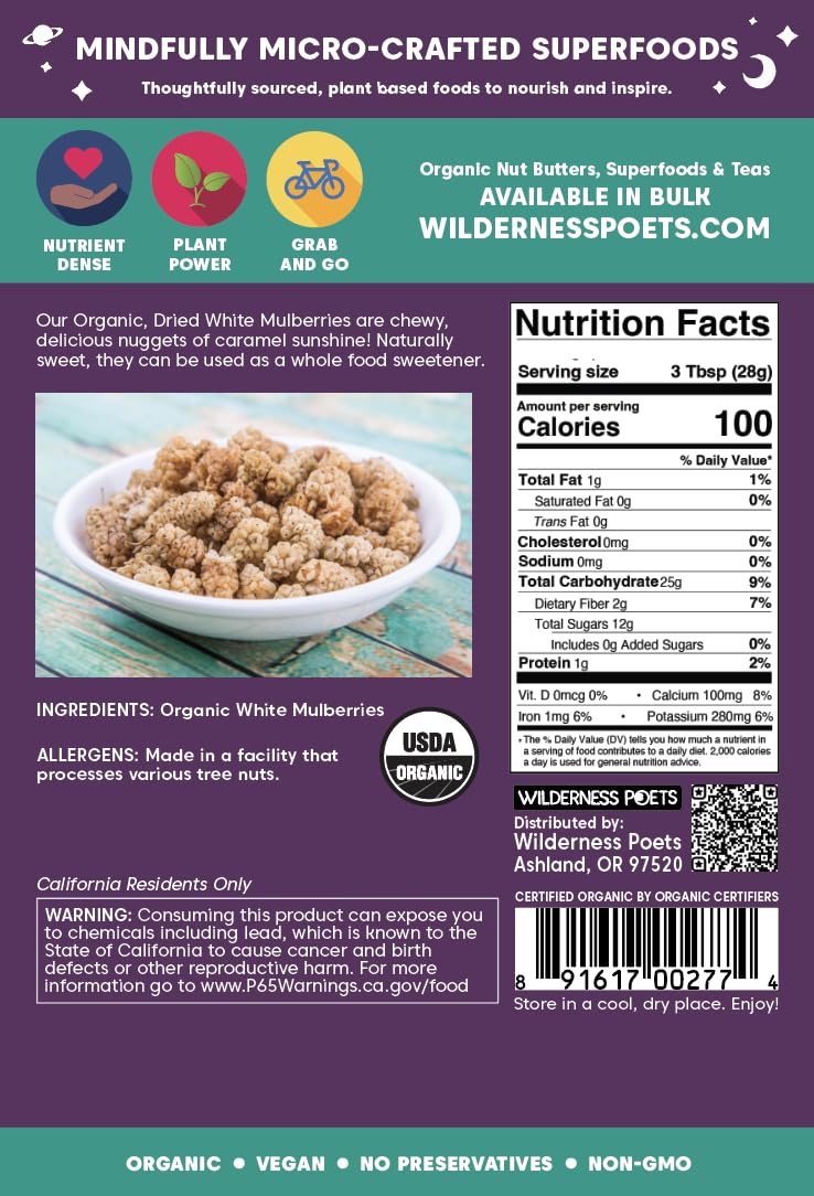 White Mulberries 8 oz Z68623