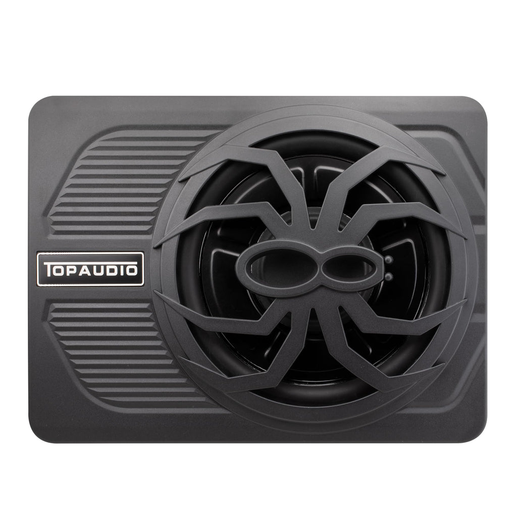 10" Inch Low Profile Underseat Car Subwoofer with Built in Amplifier C998