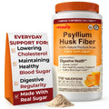 Psyllium Husk Powder Fiber Supplement Orange Flavor 48.2 oz H271780