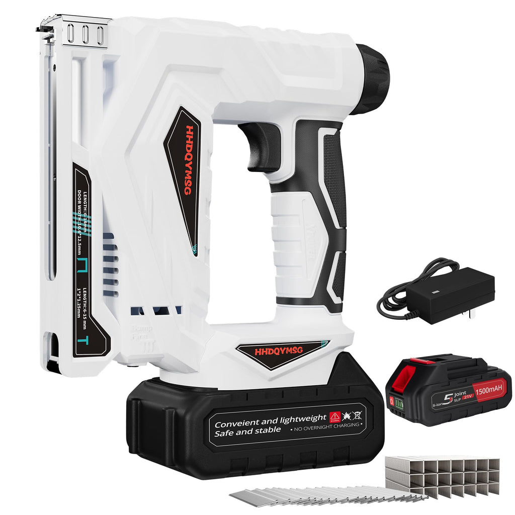 Cordless Brad Nailer Stapler with Battery Y1353