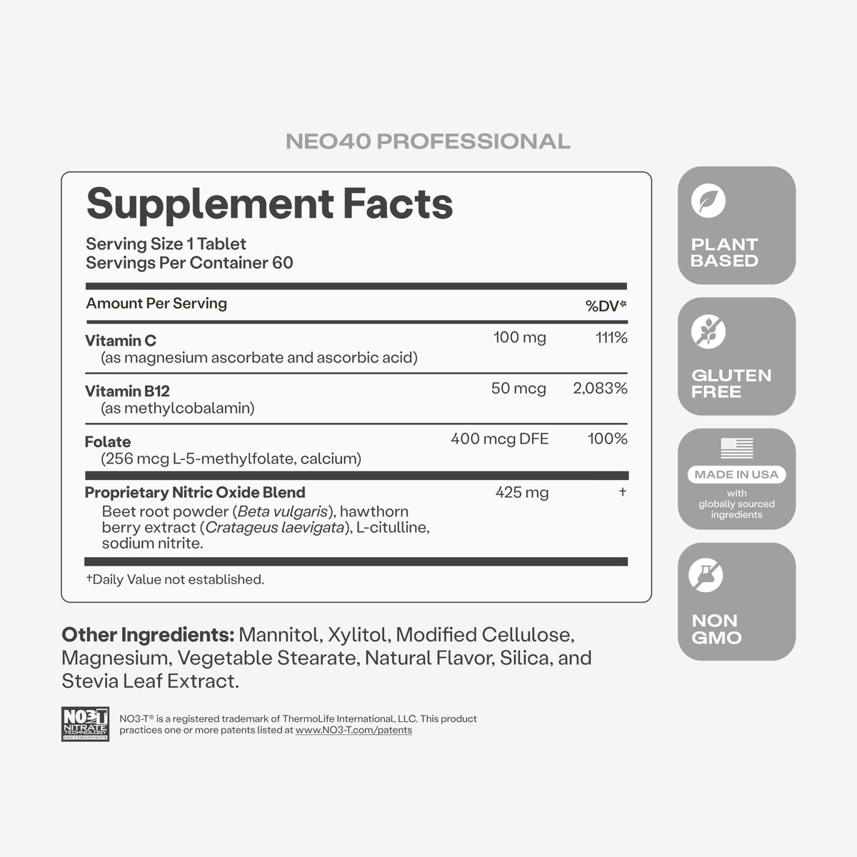 60 Dissolvable Tablets K310522