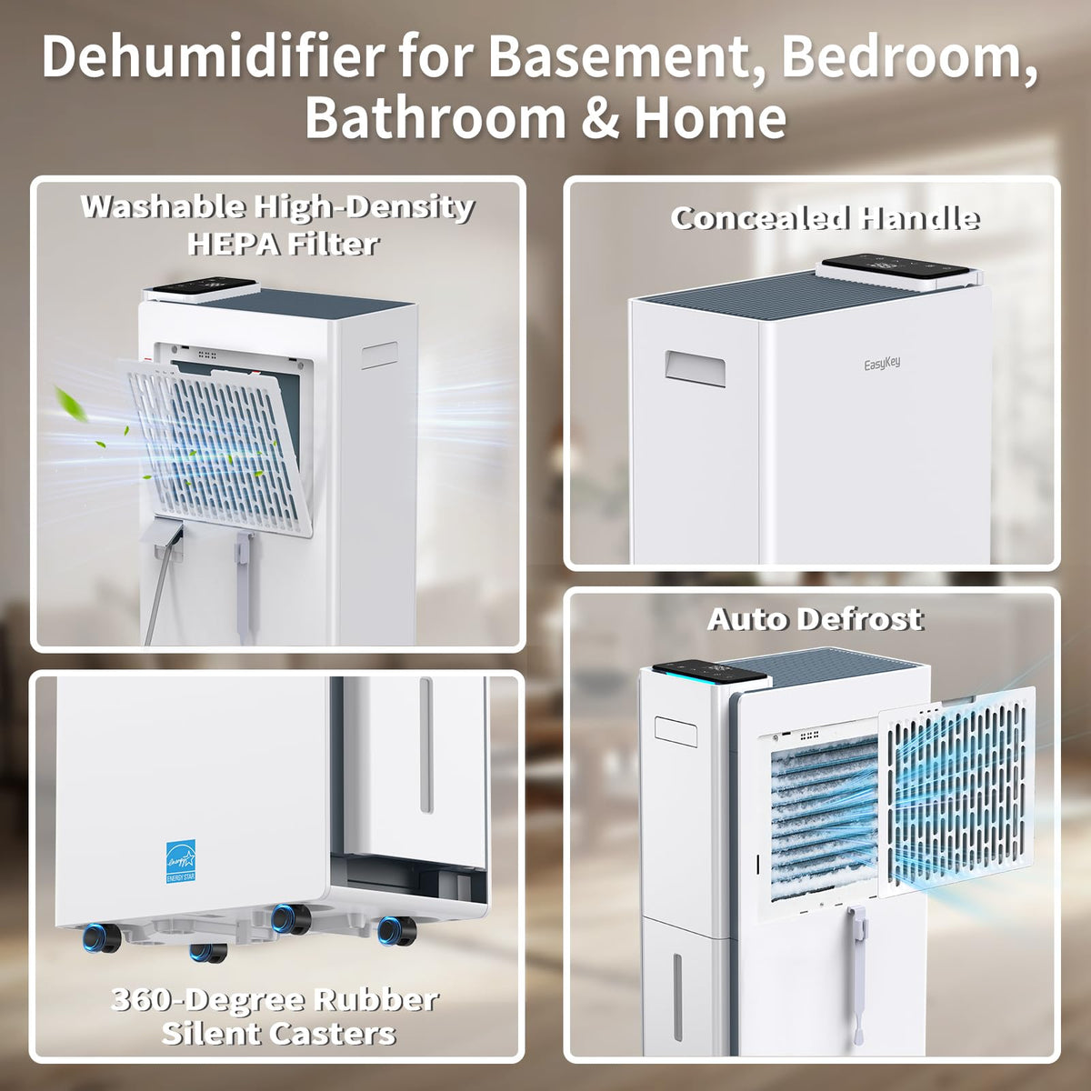 80 Pints Dehumidifier J7962