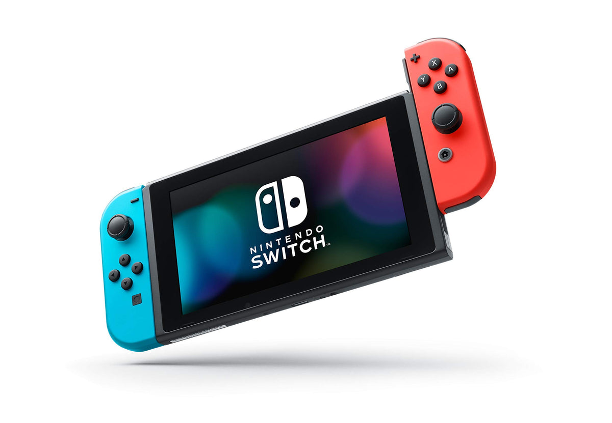 Neon Blue and Neon Red Switch Console M3453