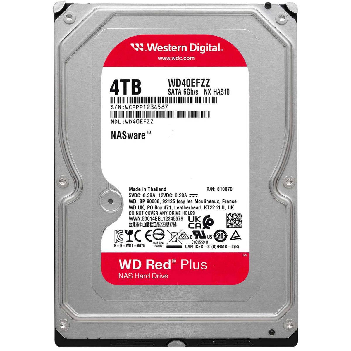 4TB 3.5 Inch SATA Internal HDD J263