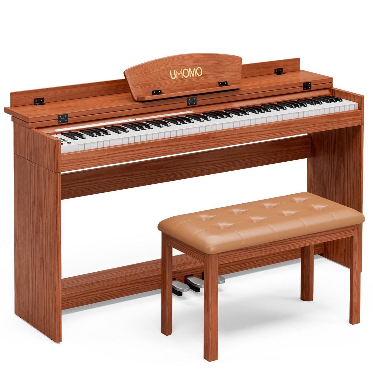 88 Weighted Keys Upright Digital Piano with Bench M796