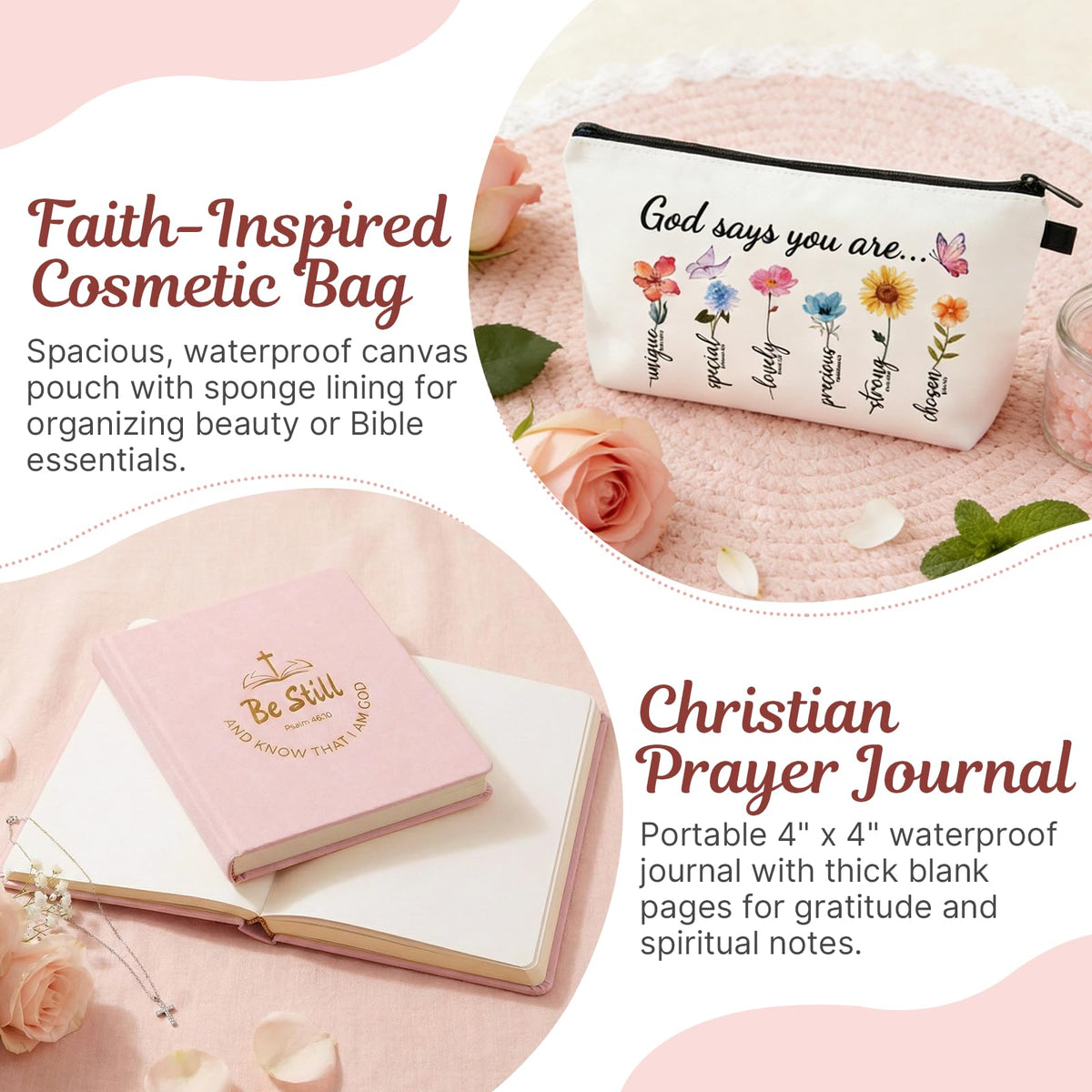 Religious Gift Basket with Blanket M129218