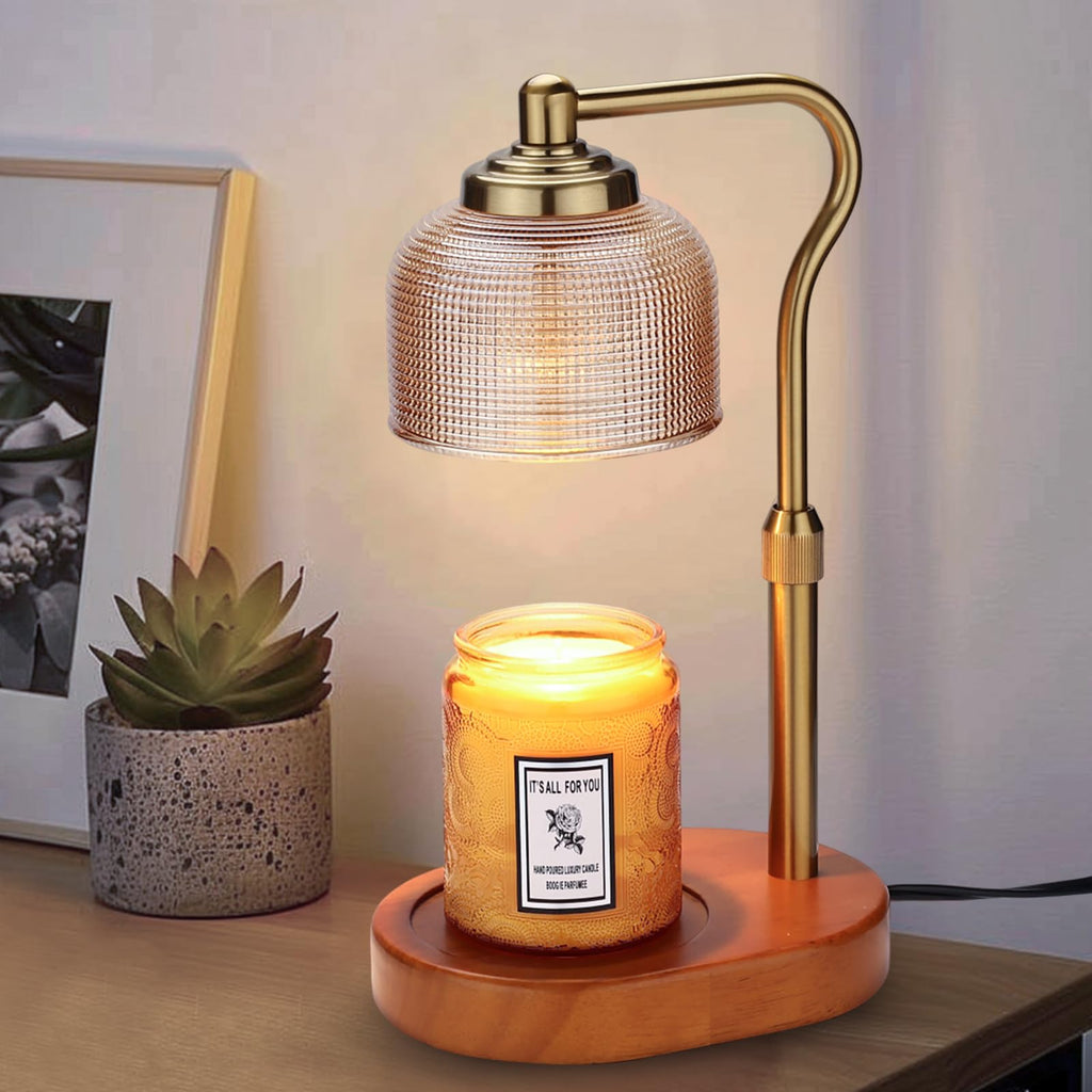 Electric Candle Warmer Lamp with Timer Dimmable Height Adjustable Q5257