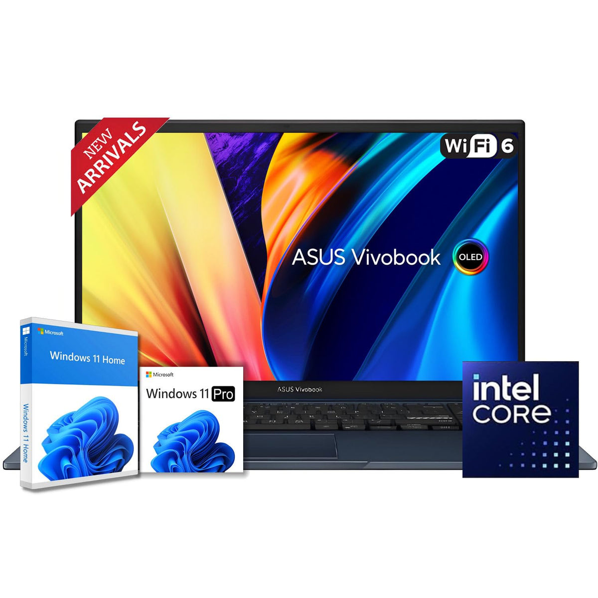 15.6" FHD IPS Laptop, 16GB DDR5 RAM, 256GB SSD, Windows 11 Home Y201