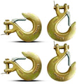3/8" Clevis Slip Hook with Safety Latch, 4-Pack U9649