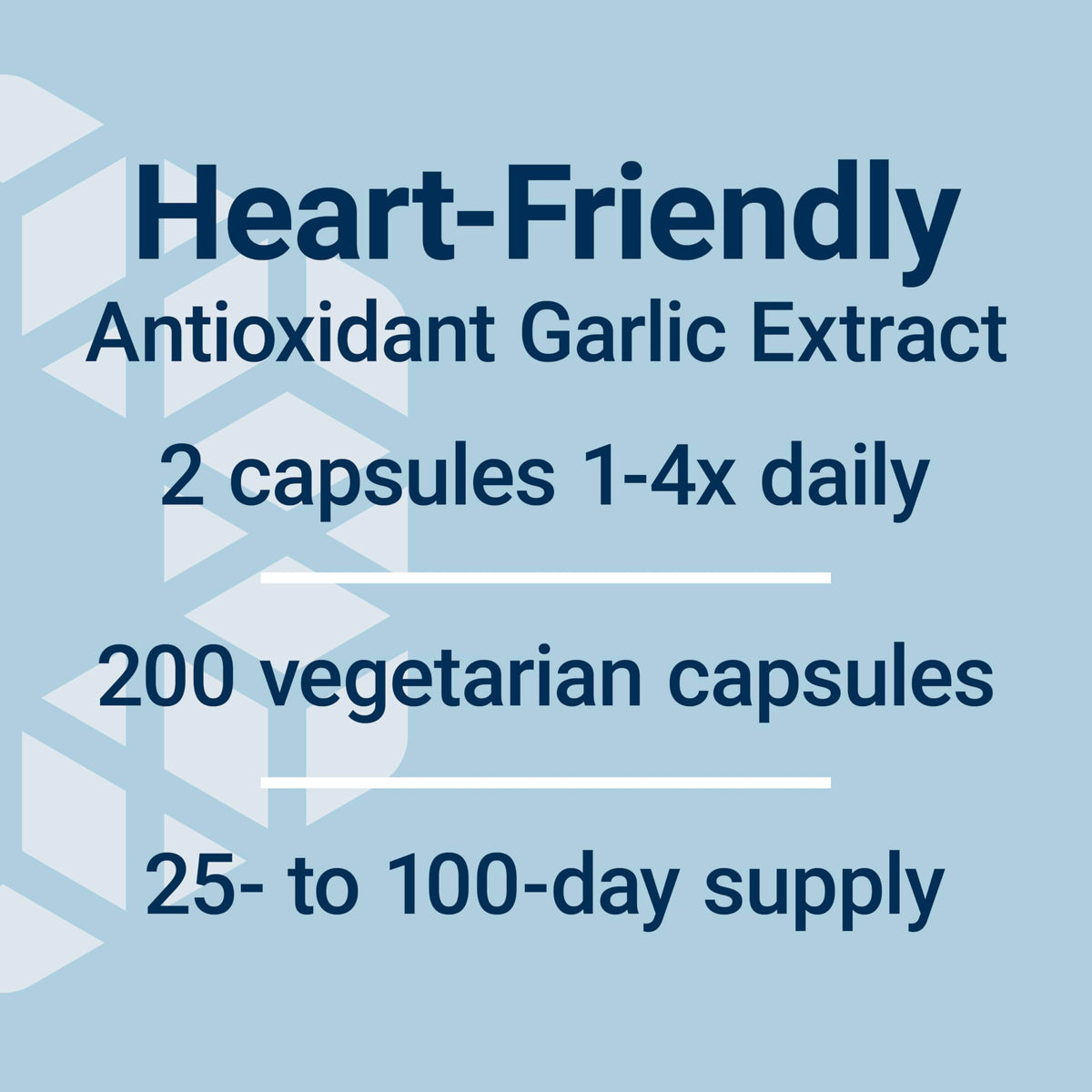 Garlic 200 Capsules X7914