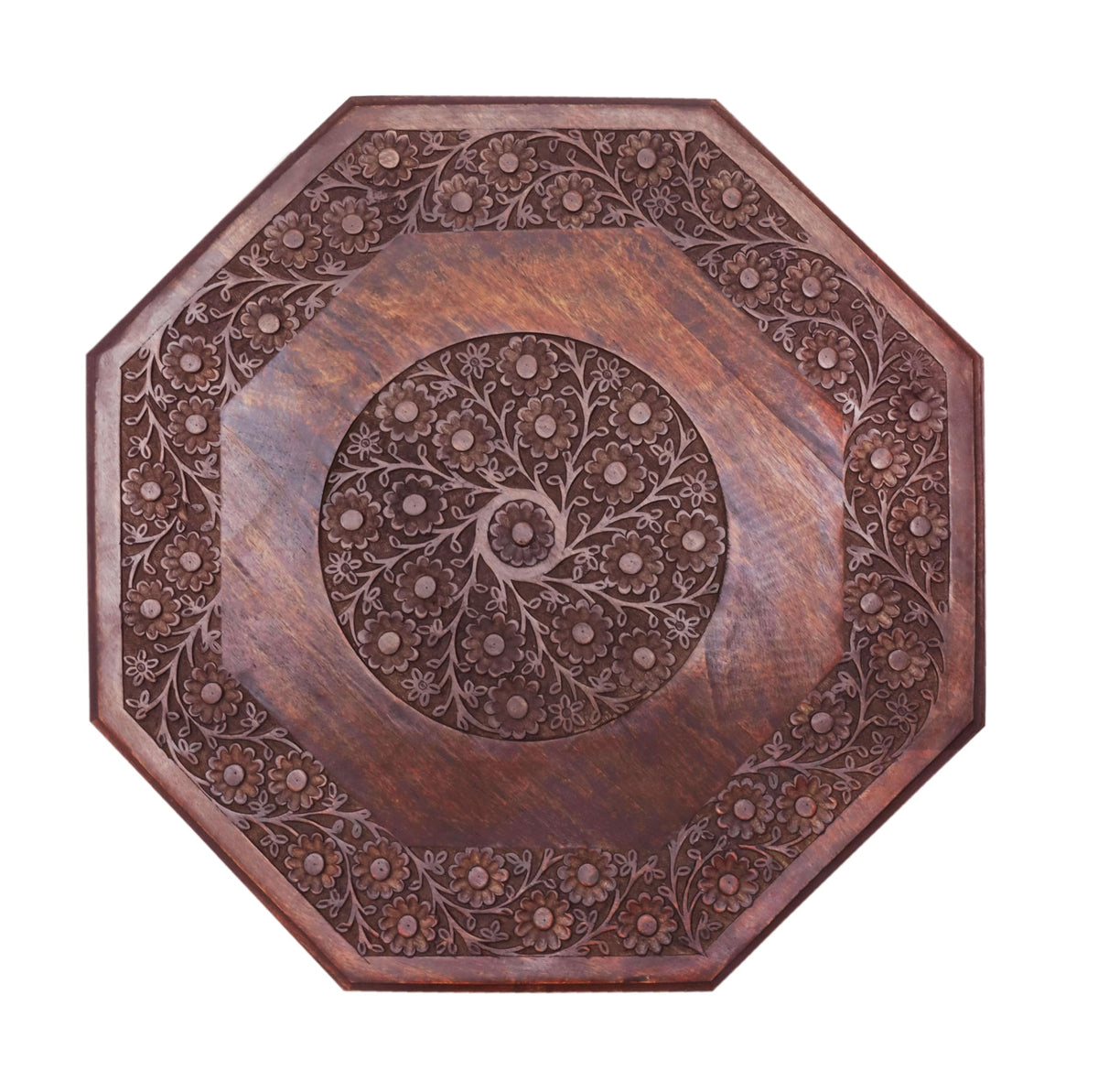 Solid Wood Folding Octagon Coffee Table X13873