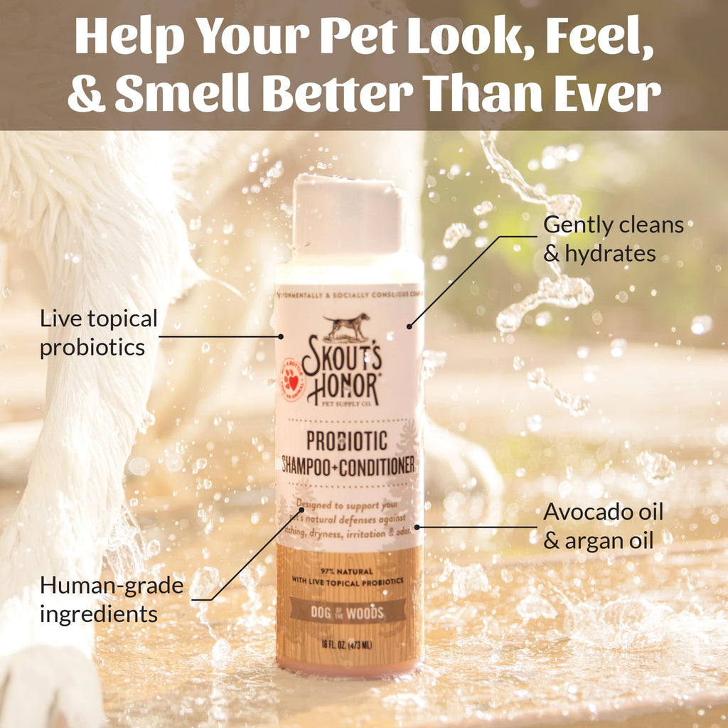 Probiotic Dog Shampoo and Conditioner 16 oz B181776