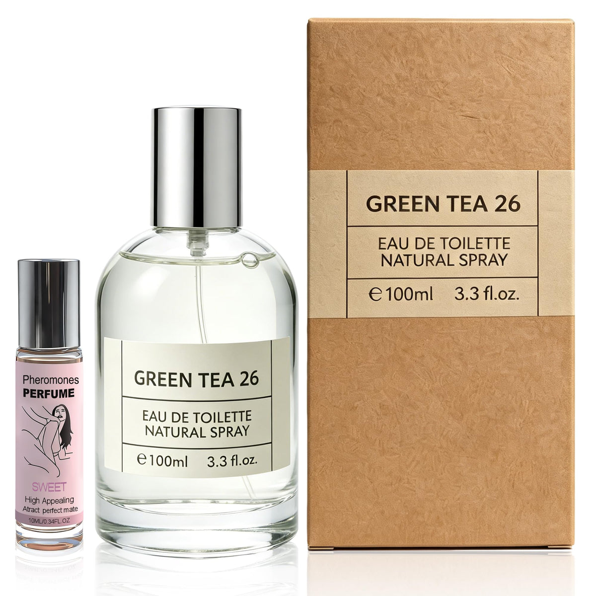 Green Tea Eau de Toilette Woody Aromatic 3.3 fl oz V14931