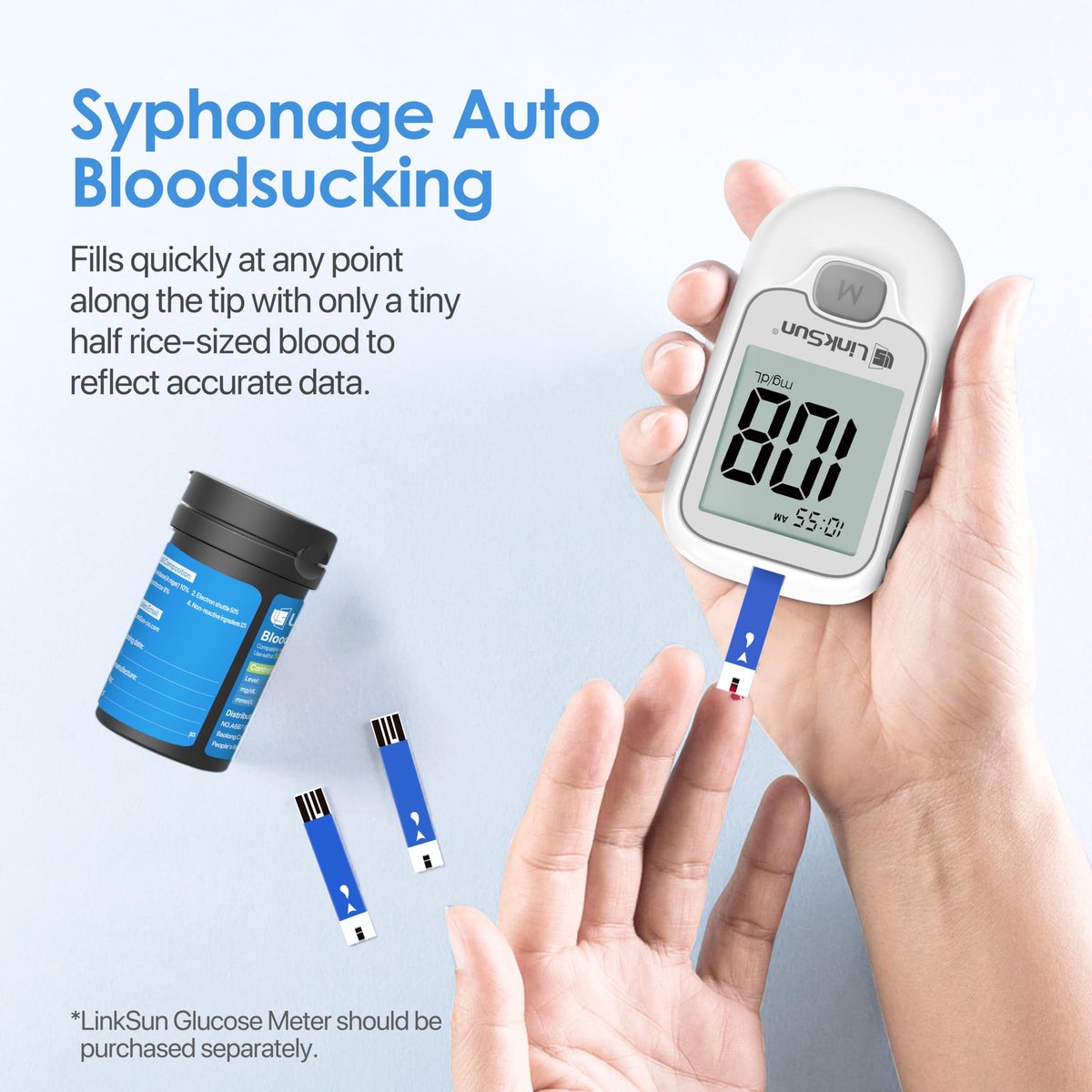 Blood Glucose Test Strips 100 M539