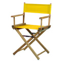 Director's Chair Natural Frame Gold Canvas T768