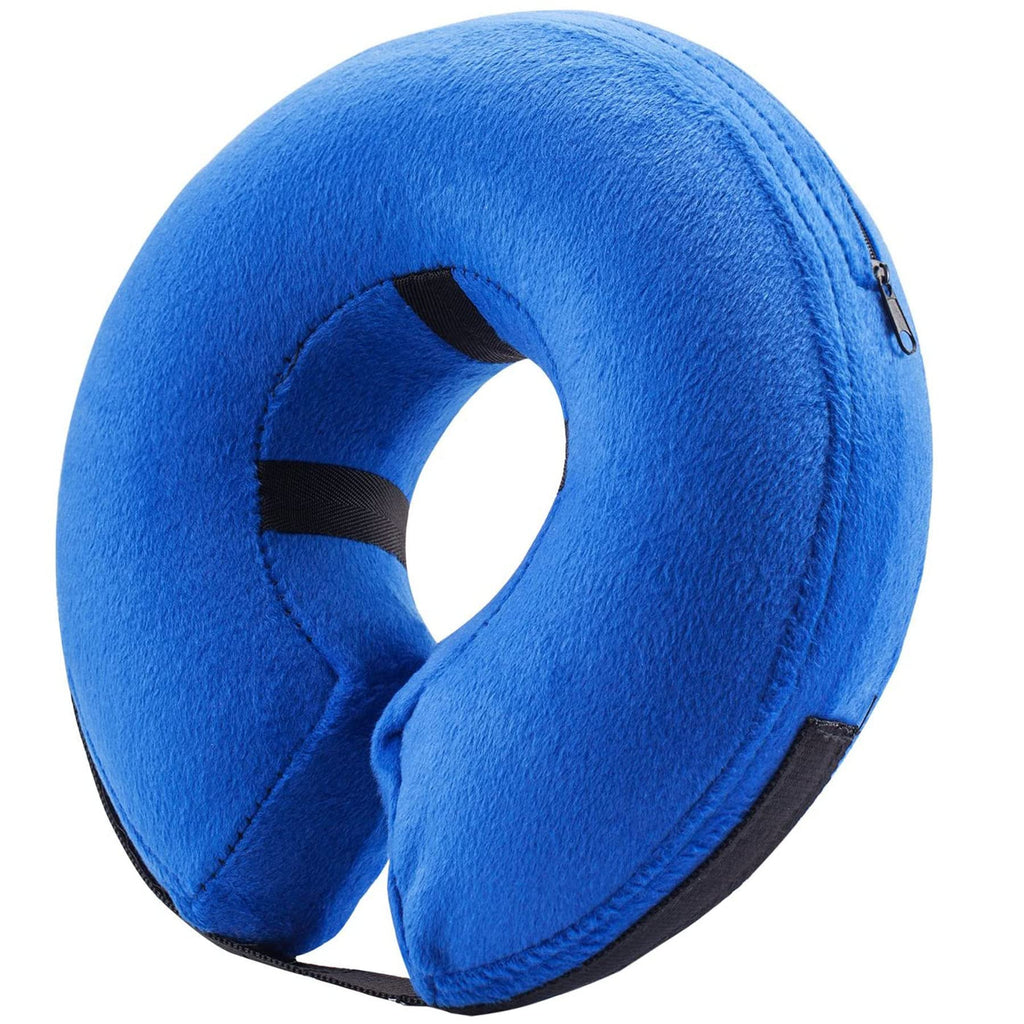 Inflatable Dog Cone Collar Alternative Large Blue U32326