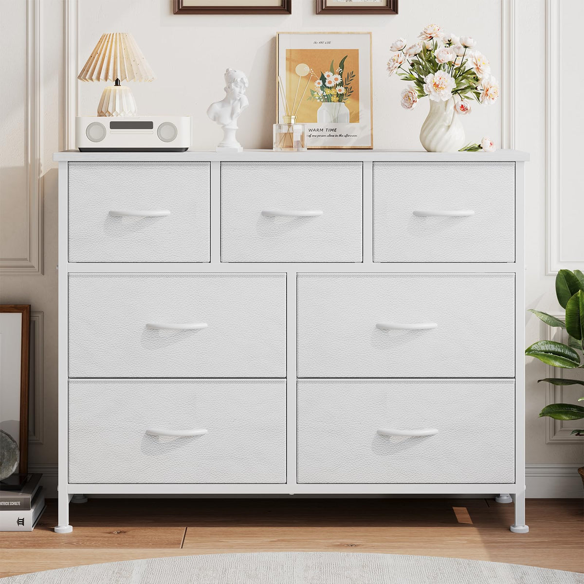 Fabric 7 Drawer Dresser U71271