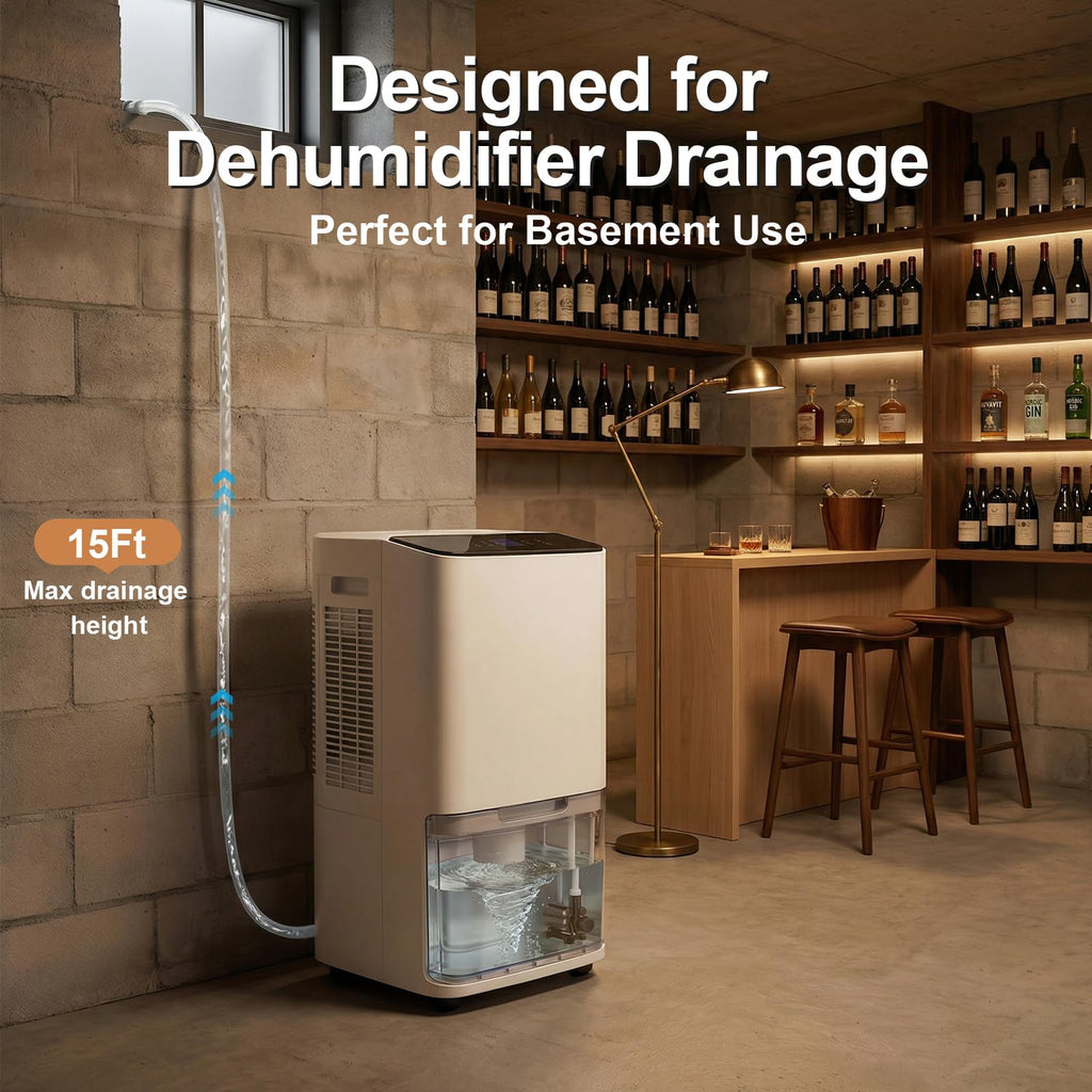 Automatic Dehumidifier Pump 15FT High Lift IPX8 Submersible W210