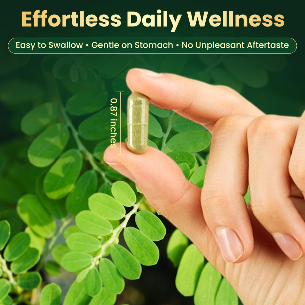 Moringa Capsules 1600mg 120 Vegan Capsules D164