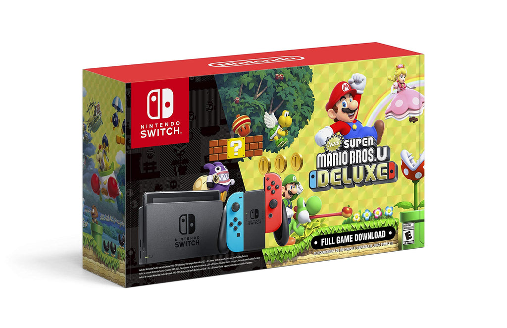 Neon Blue and Neon Red Switch Console M3453