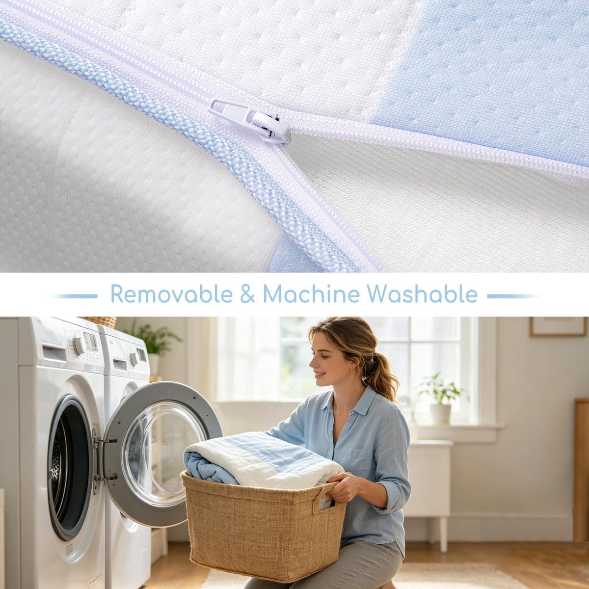 Dual Sided Memory Foam Crib Mattress X311