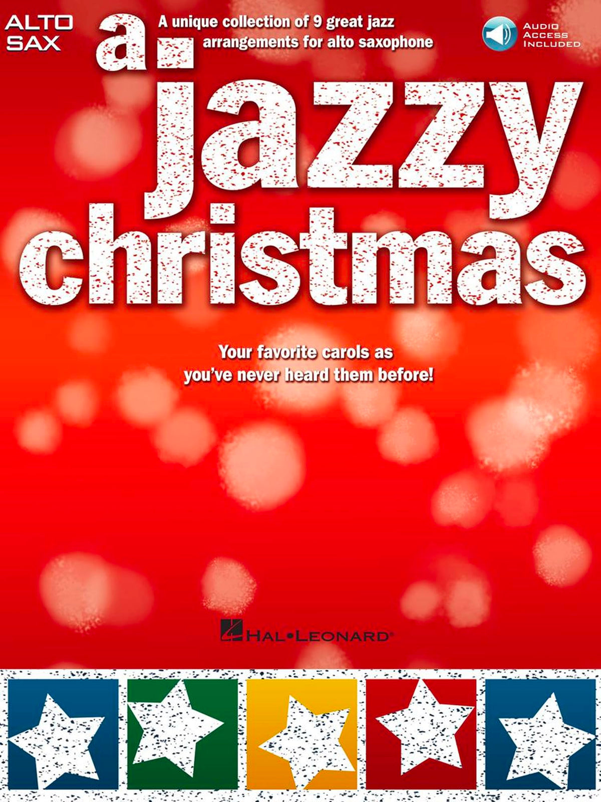 Alto Sax Christmas Jazz Sheet Music Book with Online Audio I655768