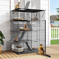 4 Tier Cat Cage Indoor Enclosure Q620