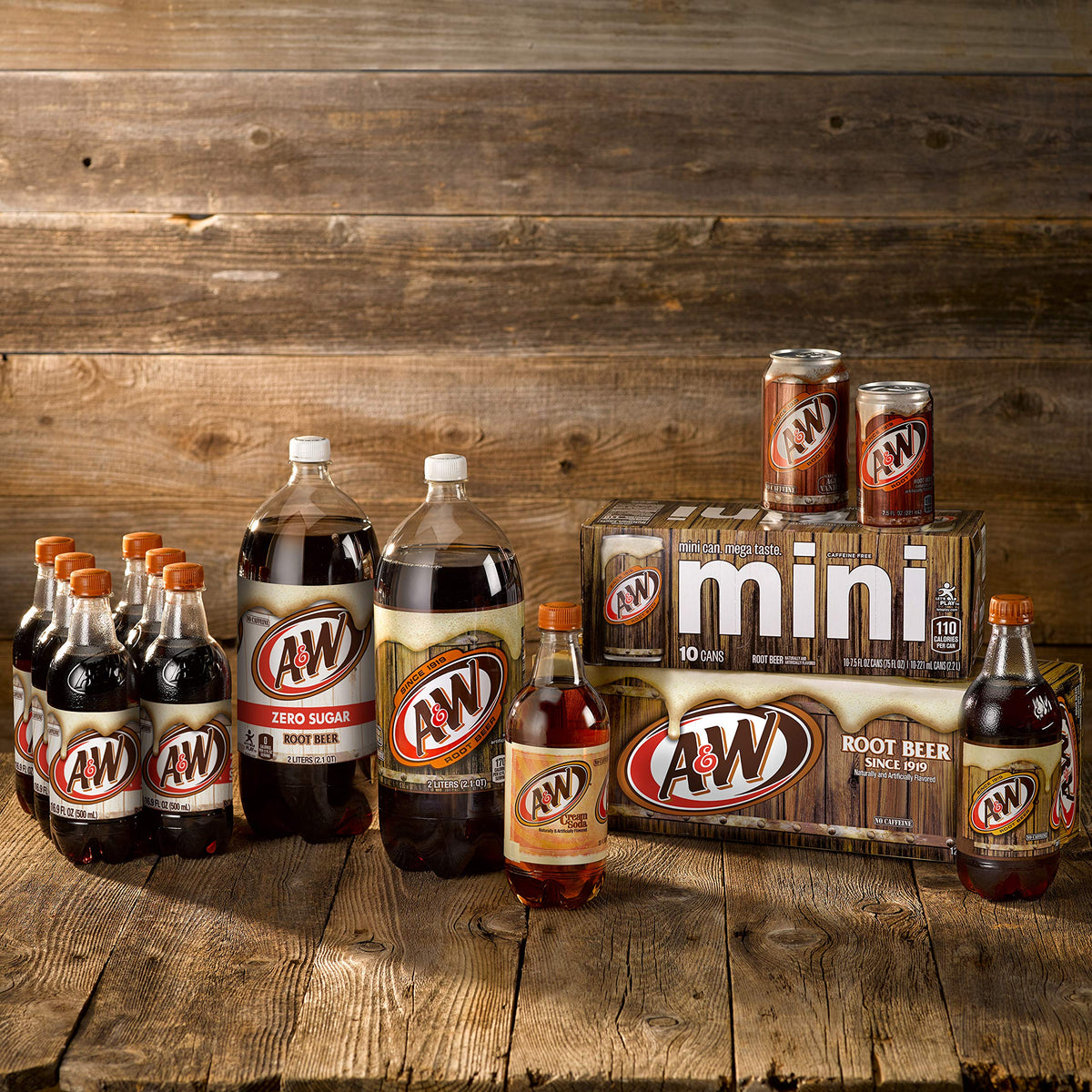 Zero Sugar Root Beer Soda, 12 fl oz cans, 12 pack Z630225